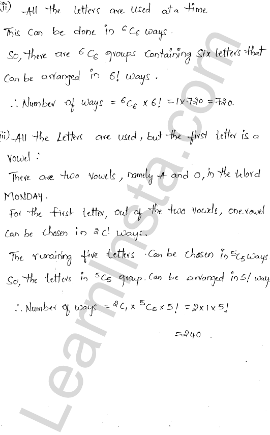 RD Sharma Class 11 Solutions Chapter 17 Combinations Ex 17.3 1.12