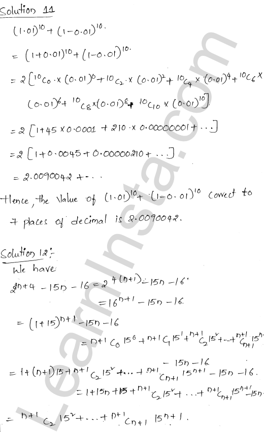 RD Sharma Class 11 Solutions Chapter 18 Binomial Theorem Ex 18.1 1.15