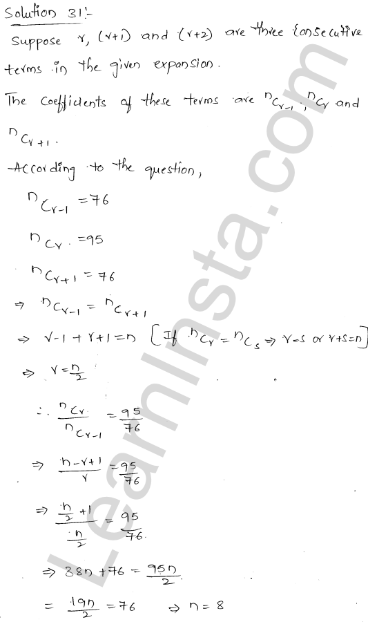 RD Sharma Class 11 Solutions Chapter 18 Binomial Theorem Ex 18.2 1.42