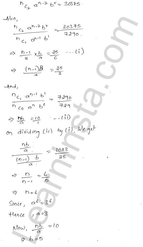RD Sharma Class 11 Solutions Chapter 18 Binomial Theorem Ex 18.2 1.46