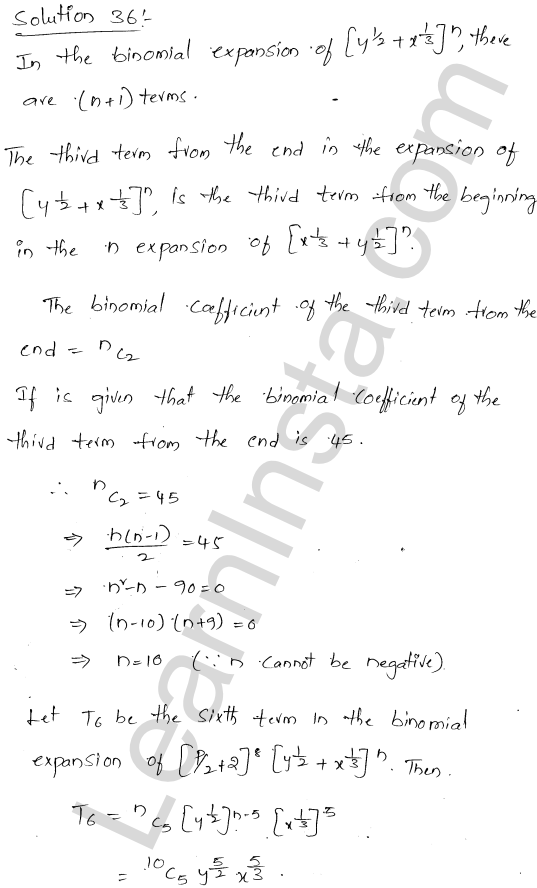 RD Sharma Class 11 Solutions Chapter 18 Binomial Theorem Ex 18.2 1.47