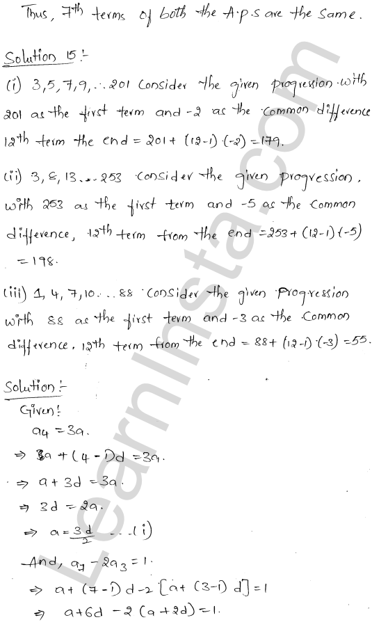 RD Sharma Class 11 Solutions Chapter 19 Arithmetic Progressions Ex 19.2 1.17