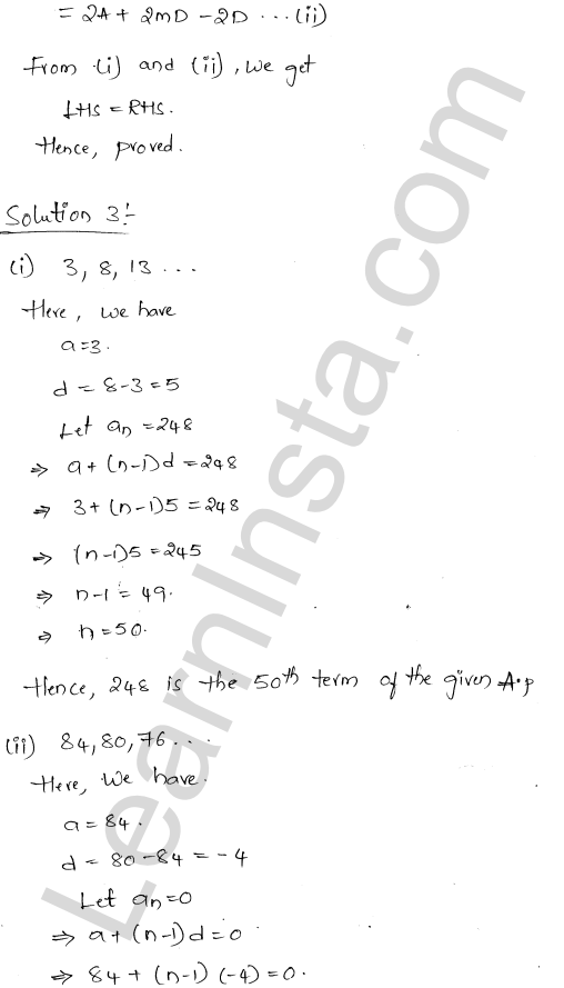 RD Sharma Class 11 Solutions Chapter 19 Arithmetic Progressions Ex 19.2 1.3
