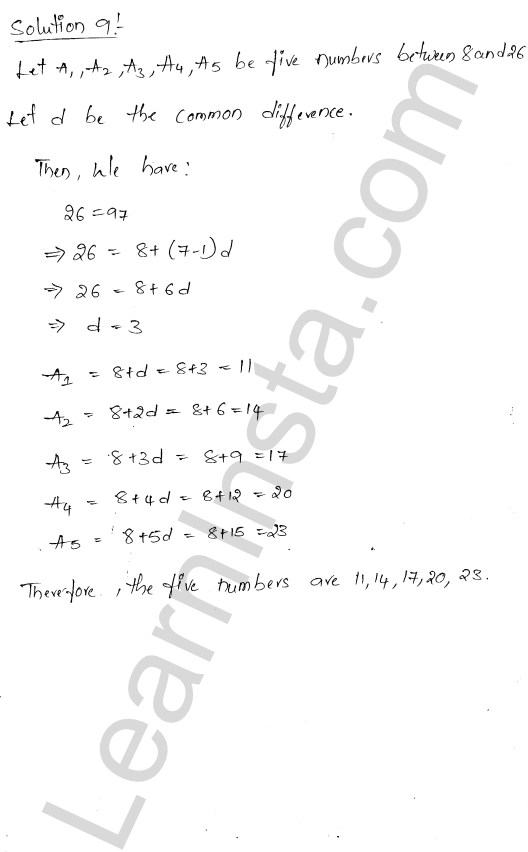 RD Sharma Class 11 Solutions Chapter 19 Arithmetic Progressions Ex 19.6 1.7