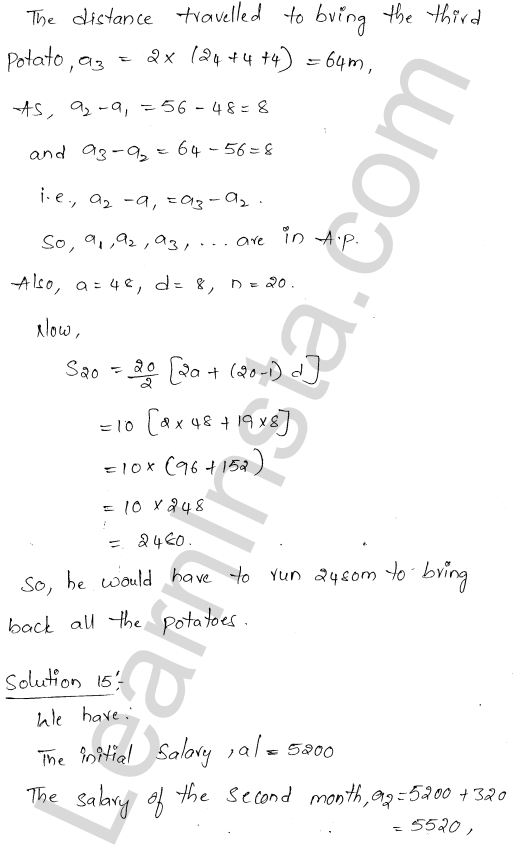 RD Sharma Class 11 Solutions Chapter 19 Arithmetic Progressions Ex 19.7 1.13
