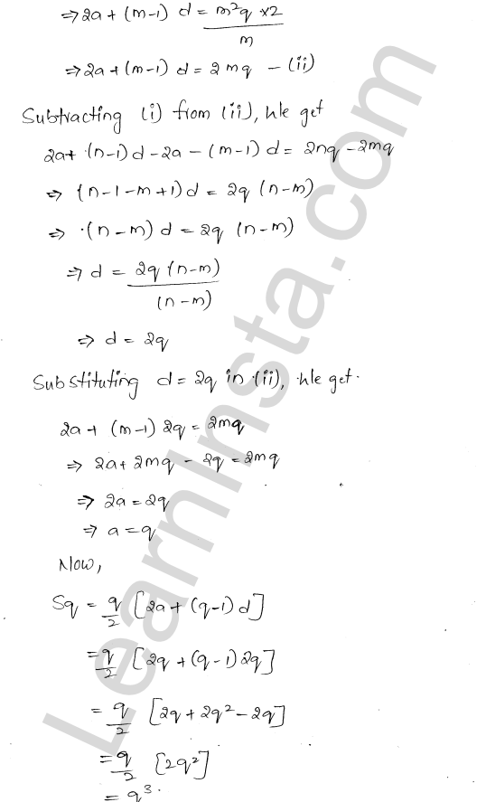 RD Sharma Class 11 Solutions Chapter 19 Arithmetic Progressions MCQ 1.18
