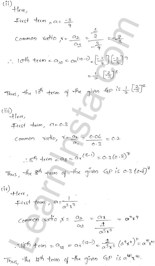 RD Sharma Class 11 Solutions Chapter 20 Geometric Progressions Ex 20.1 1.4