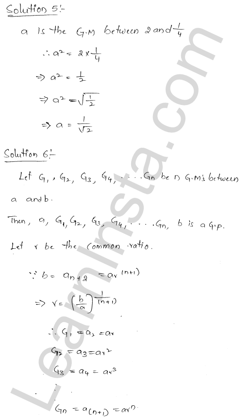 RD Sharma Class 11 Solutions Chapter 20 Geometric Progressions Ex 20.6 1.5