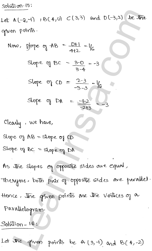 RD Sharma Class 11 Solutions Chapter 23 The Straight Lines Ex 23.1 1.15