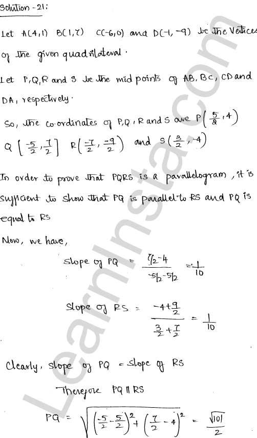 RD Sharma Class 11 Solutions Chapter 23 The Straight Lines Ex 23.1 1.19