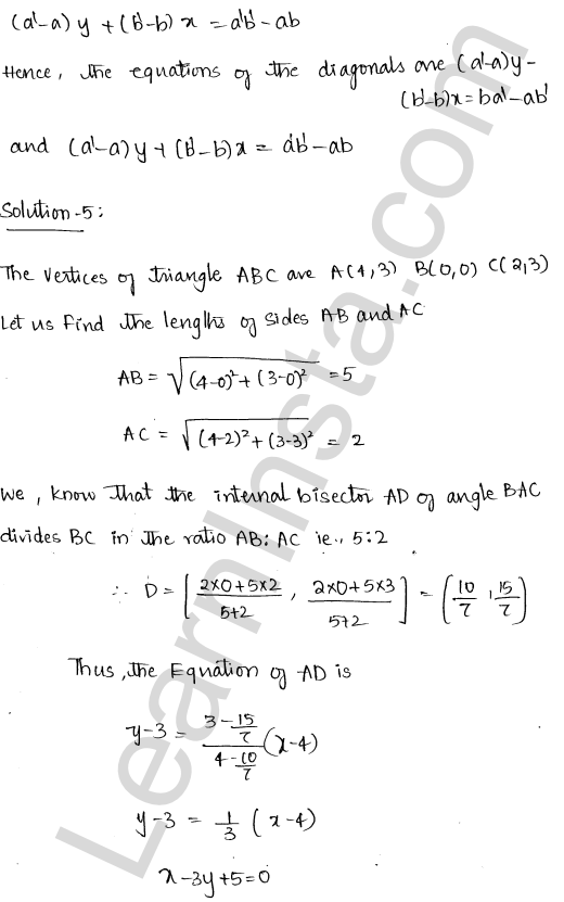 RD Sharma Class 11 Solutions Chapter 23 The Straight Lines Ex 23.5 1.8