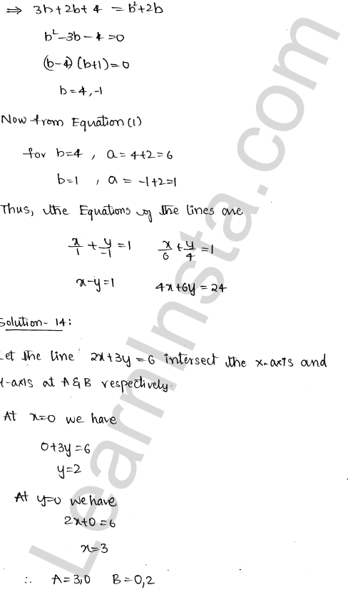 RD Sharma Class 11 Solutions Chapter 23 The Straight Lines Ex 23.6 1.11