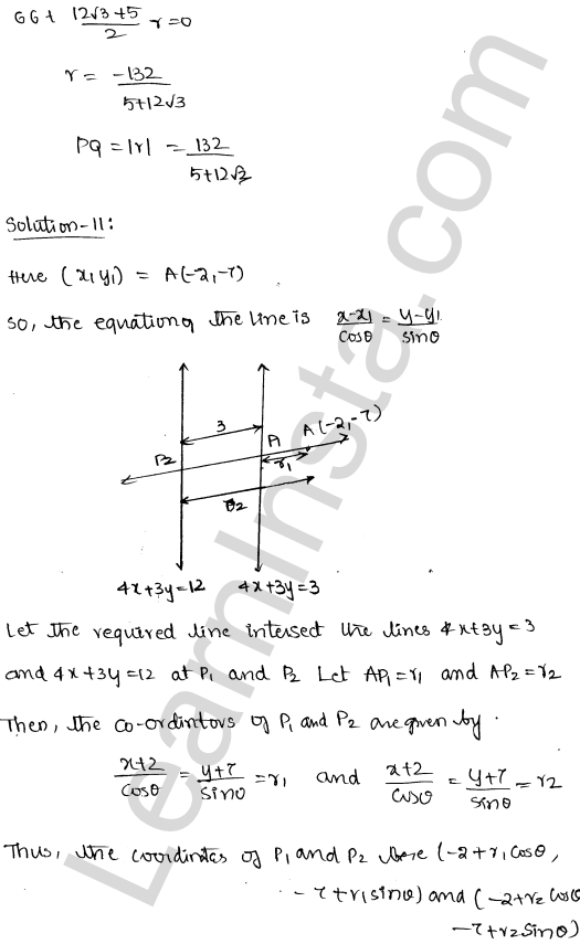 RD Sharma Class 11 Solutions Chapter 23 The Straight Lines Ex 23.8 1.12