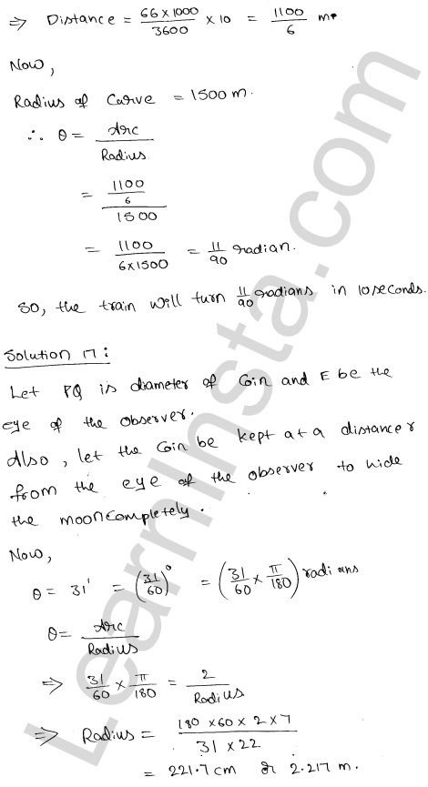 RD Sharma Class 11 Solutions Chapter 4 Measurement of Angles Ex 4.1 17