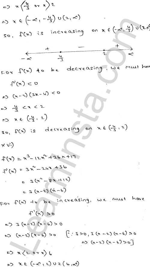 RD Sharma Class 12 Solutions Chapter 17 Increasing and Decreasing Functions Ex 17.2 1.15