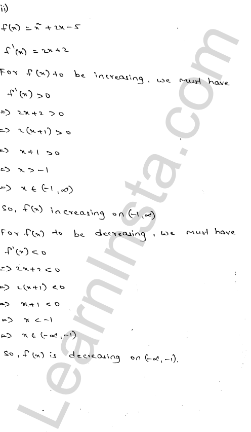RD Sharma Class 12 Solutions Chapter 17 Increasing and Decreasing Functions Ex 17.2 1.2