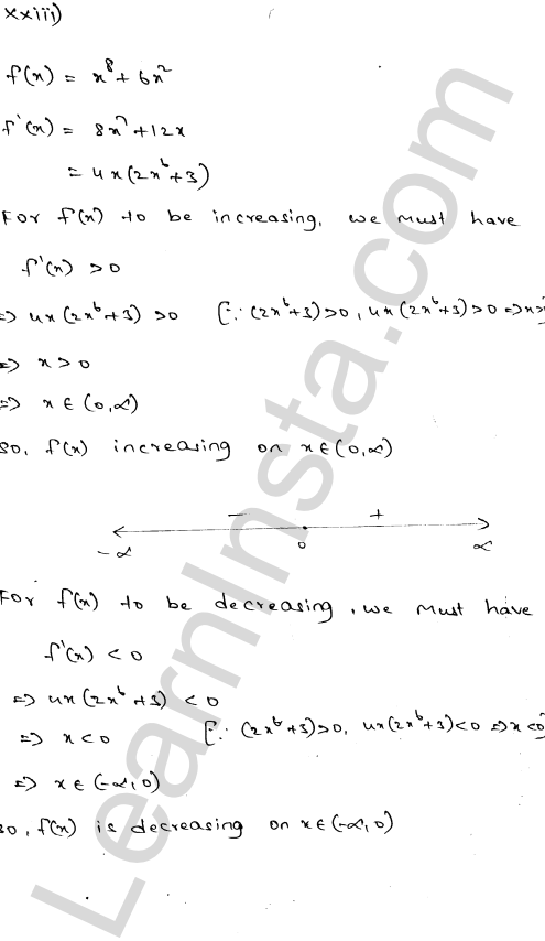 RD Sharma Class 12 Solutions Chapter 17 Increasing and Decreasing Functions Ex 17.2 1.23