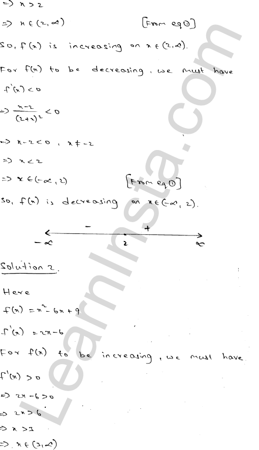 RD Sharma Class 12 Solutions Chapter 17 Increasing and Decreasing Functions Ex 17.2 1.29