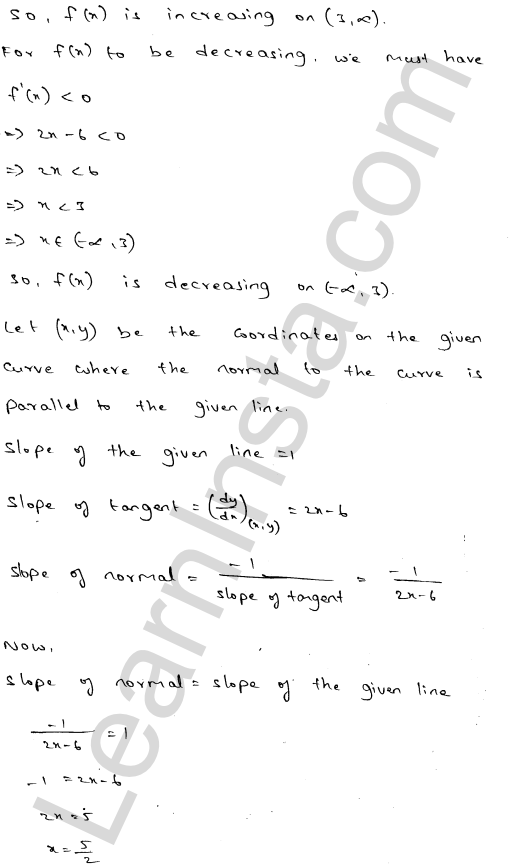 RD Sharma Class 12 Solutions Chapter 17 Increasing and Decreasing Functions Ex 17.2 1.30
