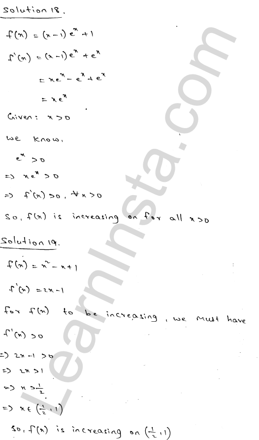 RD Sharma Class 12 Solutions Chapter 17 Increasing and Decreasing Functions Ex 17.2 1.40
