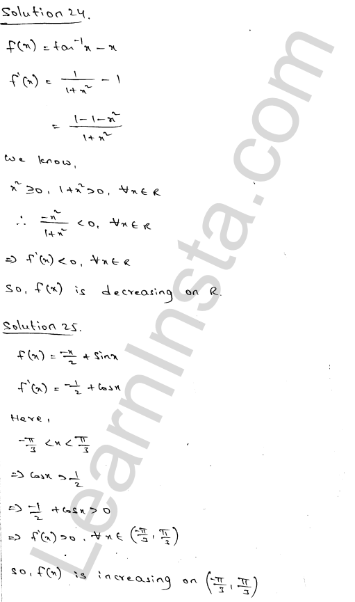 RD Sharma Class 12 Solutions Chapter 17 Increasing and Decreasing Functions Ex 17.2 1.44