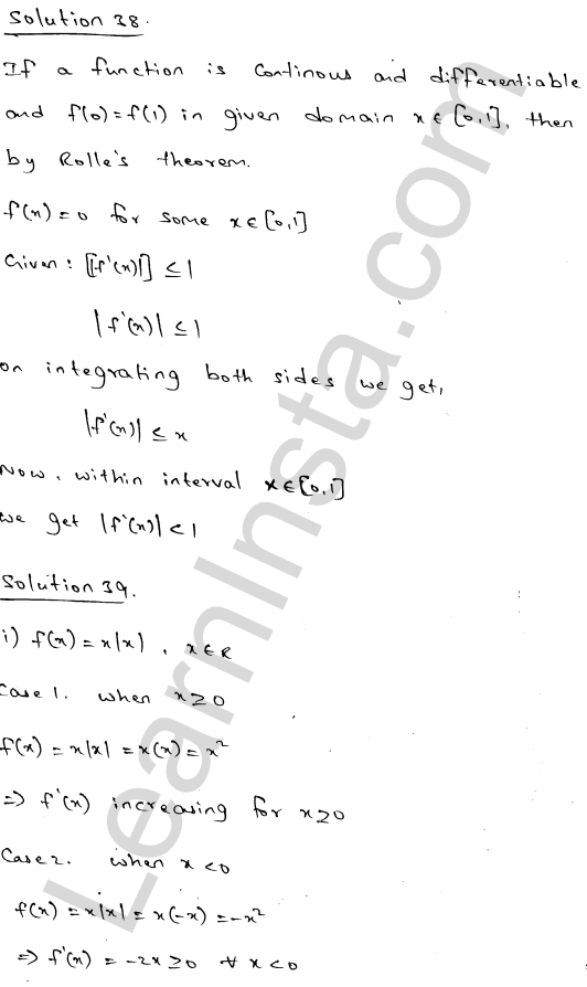 RD Sharma Class 12 Solutions Chapter 17 Increasing and Decreasing Functions Ex 17.2 1.52
