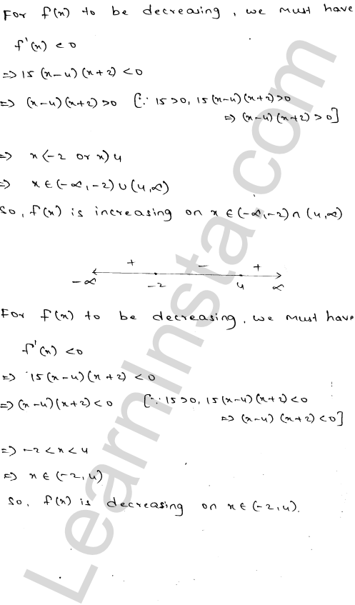 RD Sharma Class 12 Solutions Chapter 17 Increasing and Decreasing Functions Ex 17.2 1.7
