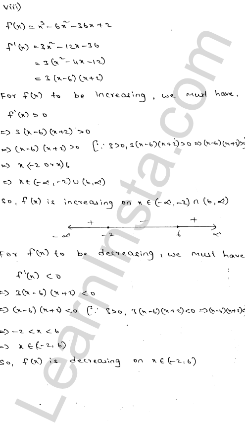 RD Sharma Class 12 Solutions Chapter 17 Increasing and Decreasing Functions Ex 17.2 1.8