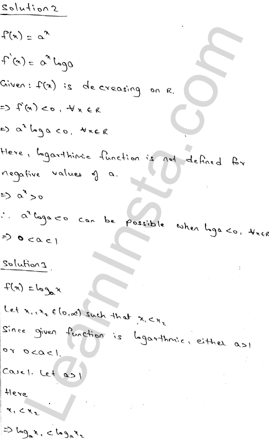 RD Sharma Class 12 Solutions Chapter 17 Increasing and Decreasing Functions VSAQ 1.2