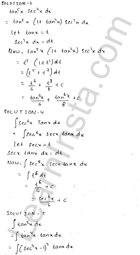 RD Sharma Class 12 Solutions Chapter 19 Indefinite Integrals Ex 19.11 1.2