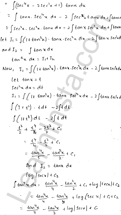 RD Sharma Class 12 Solutions Chapter 19 Indefinite Integrals Ex 19.11 1.3