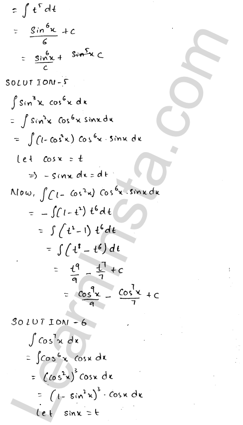 RD Sharma Class 12 Solutions Chapter 19 Indefinite Integrals Ex 19.12 1.3