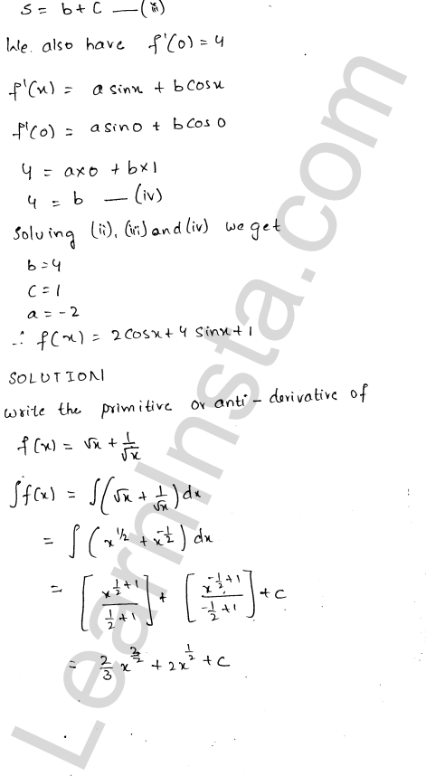 RD Sharma Class 12 Solutions Chapter 19 Indefinite Integrals Ex 19.2 1.23