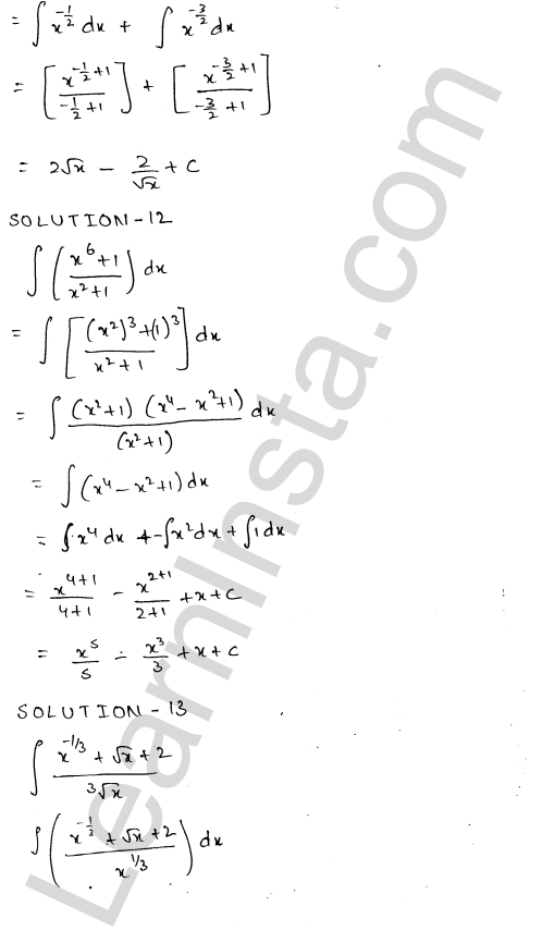 RD Sharma Class 12 Solutions Chapter 19 Indefinite Integrals Ex 19.2 1.5