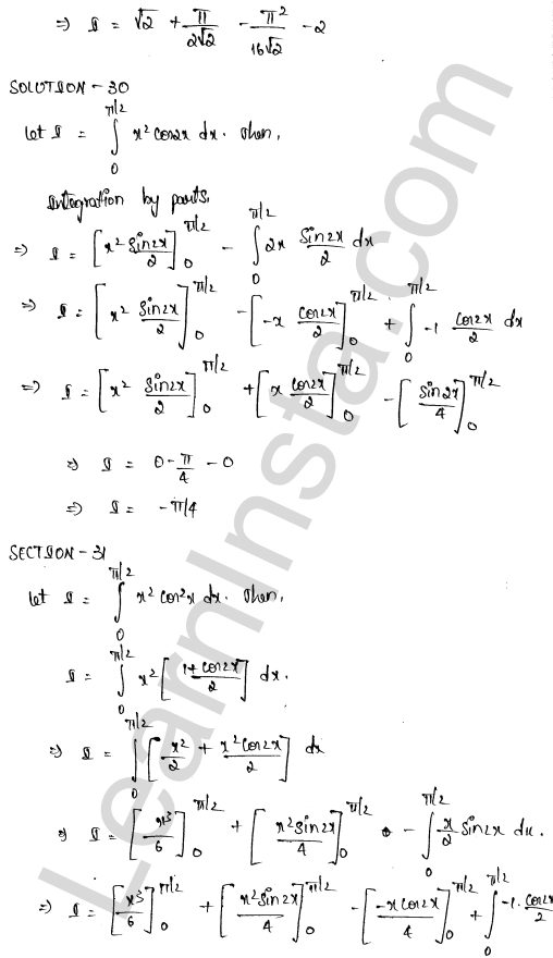 RD Sharma Class 12 Solutions Chapter 20 Definite Integrals Ex 20.1 1.17