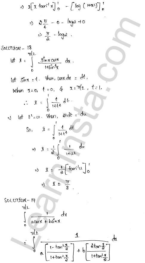 RD Sharma Class 12 Solutions Chapter 20 Definite Integrals Ex 20.2 1.13