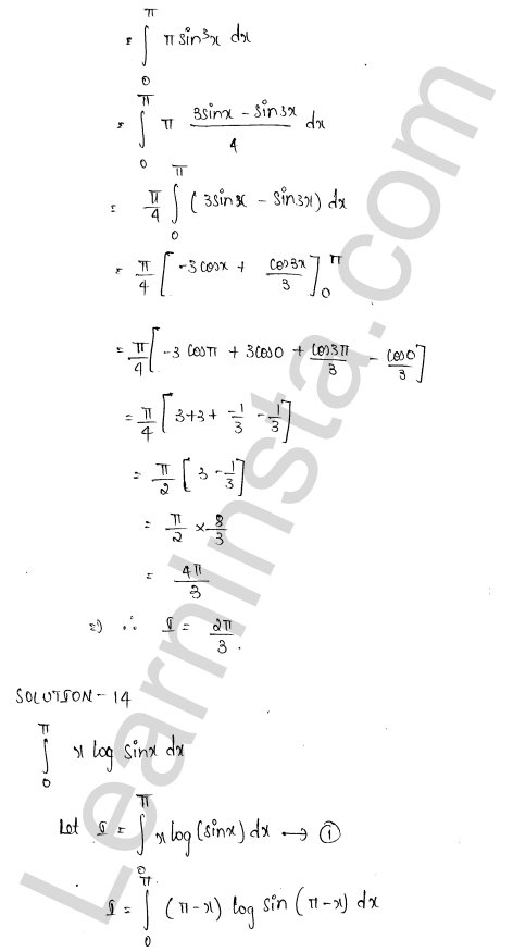 RD Sharma Class 12 Solutions Chapter 20 Definite Integrals Ex 20.5 1.15