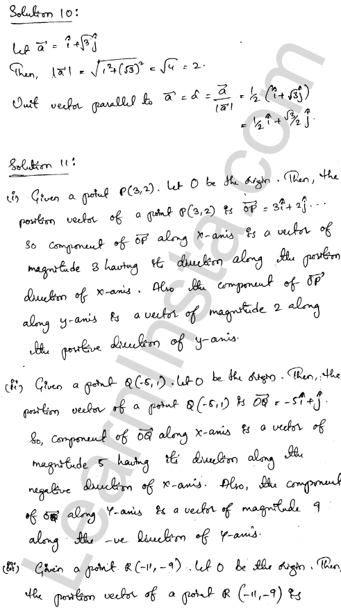 RD Sharma Class 12 Solutions Chapter 23 Algebra of Vectors Ex 23.5 1.6