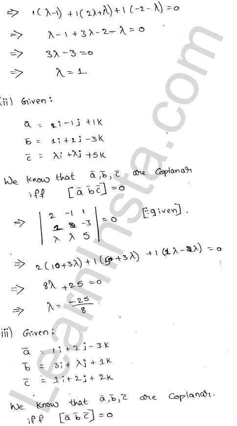 RD Sharma Class 12 Solutions Chapter 26 Scalar Triple Product Ex 26.1 1.8