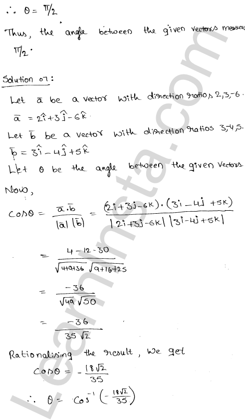 RD Sharma Class 12 Solutions Chapter 27 Direction Cosines and Direction Ratios Ex 27.1 1.5