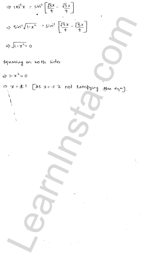 RD Sharma Class 12 Solutions Chapter 4 Inverse Trigonometric Functions Ex 4.12 1.5