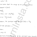 RD Sharma Class 12 Solutions Chapter 4 Inverse Trigonometric Functions Ex 4.6 1.1
