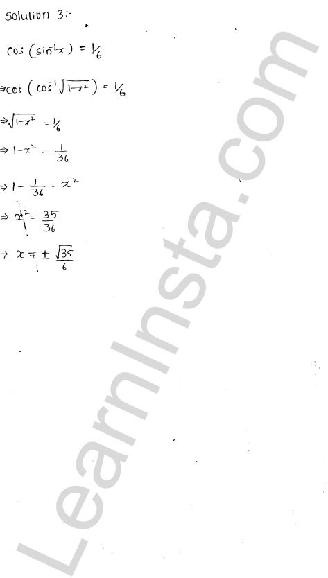 RD Sharma Class 12 Solutions Chapter 4 Inverse Trigonometric Functions Ex 4.8 1.8