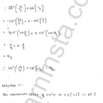 RD Sharma Class 12 Solutions Chapter 4 Inverse Trigonometric Functions VSAQ 1.1