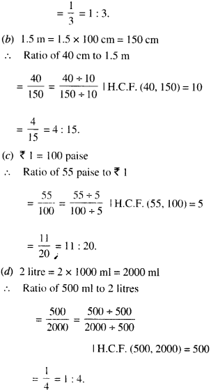 NCERT Solutions for Class 6 Maths Chapter 12 Ratio and Proportion 11