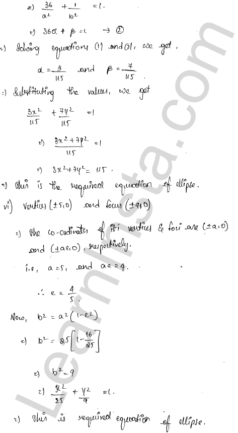 RD Sharma Class 11 Solutions Chapter 26 Ellipse Ex 26.1 1.14