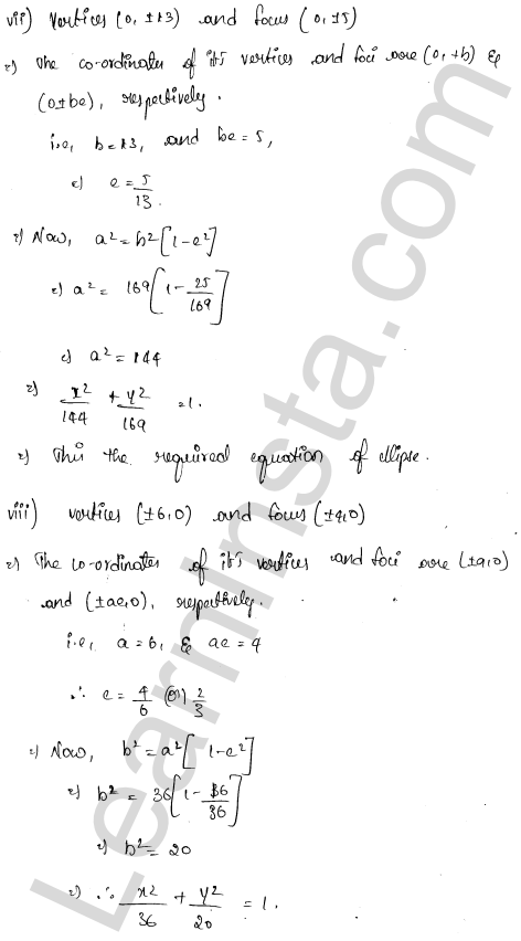 RD Sharma Class 11 Solutions Chapter 26 Ellipse Ex 26.1 1.15
