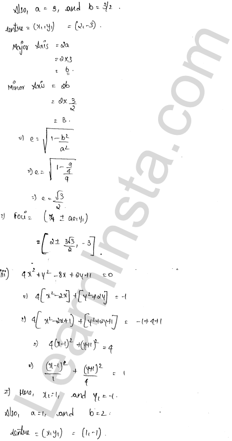 RD Sharma Class 11 Solutions Chapter 26 Ellipse Ex 26.1 1.24