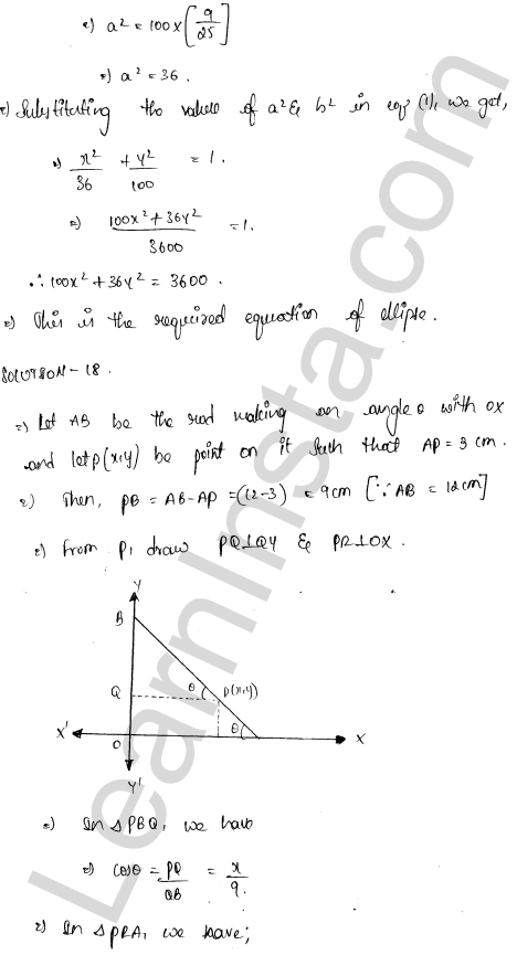 RD Sharma Class 11 Solutions Chapter 26 Ellipse Ex 26.1 1.34