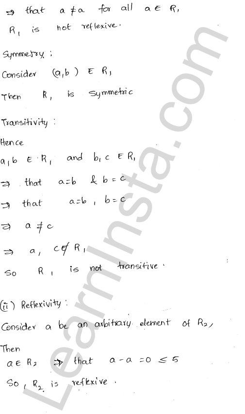 RD Sharma Class 12 Solutions Chapter 1 Relations Ex 1.1 1.7